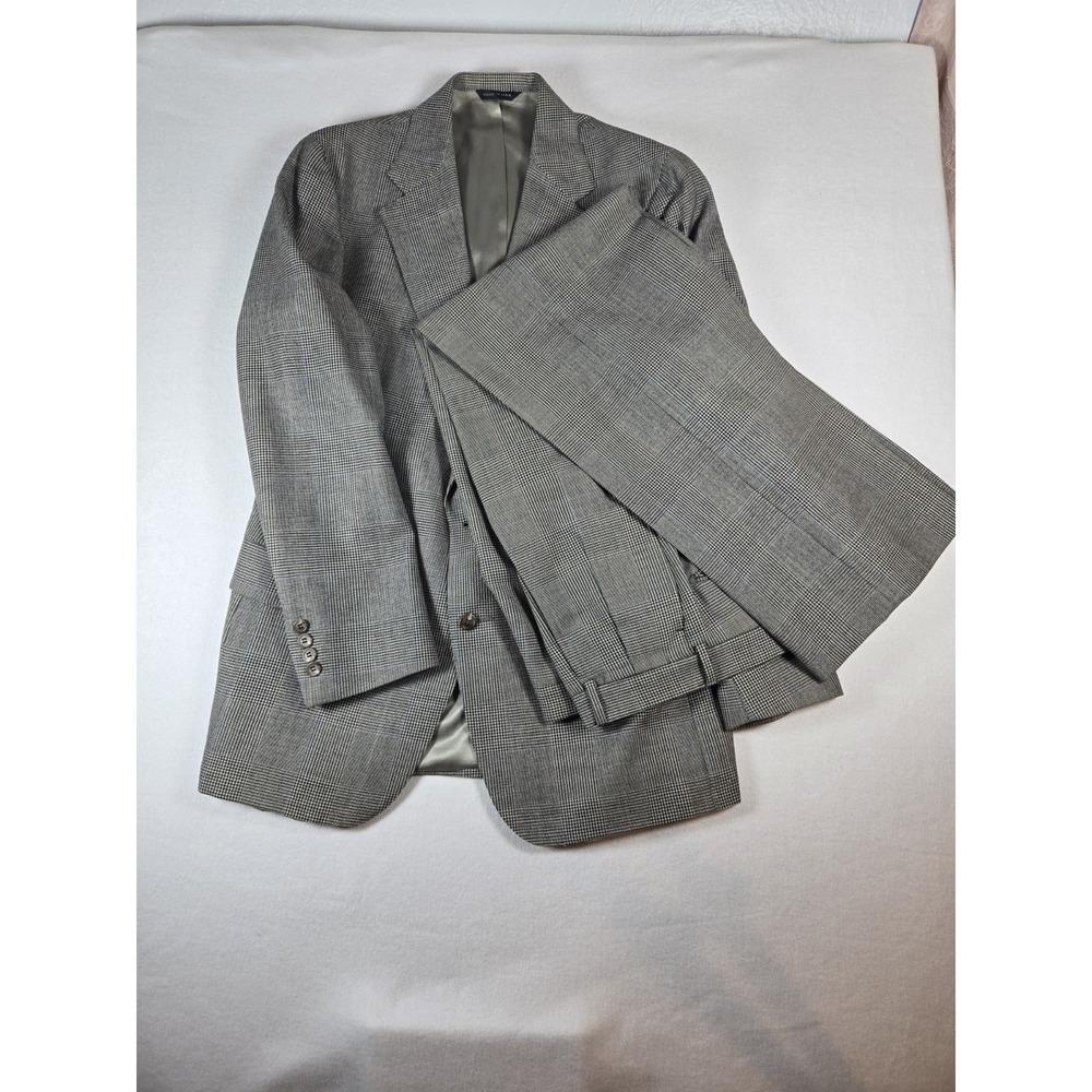 VNG Men's Polo University Club By Ralph Lauren Virgin Wool Suit Made In USA